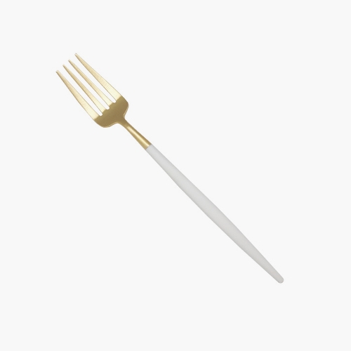 Goa White Gold Dessert Fork