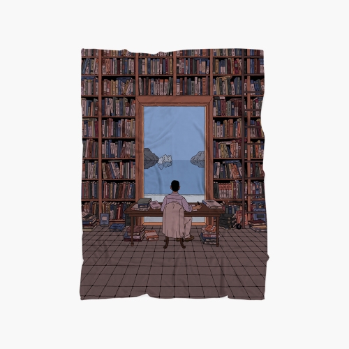 Blanket / A Library by the Tyrrhenian Sea