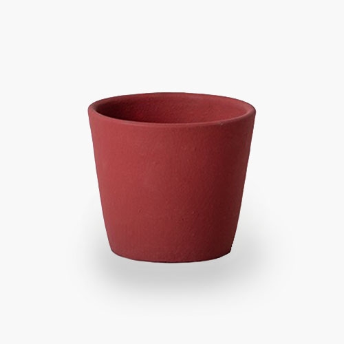 Pot Container Small D13 H11 Burgundy / B7713002