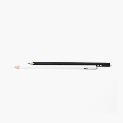 Pencil Duo - Less & More