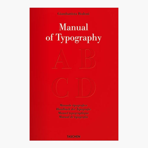 Bodoni Manual of Typography Manuale tipografic 1818