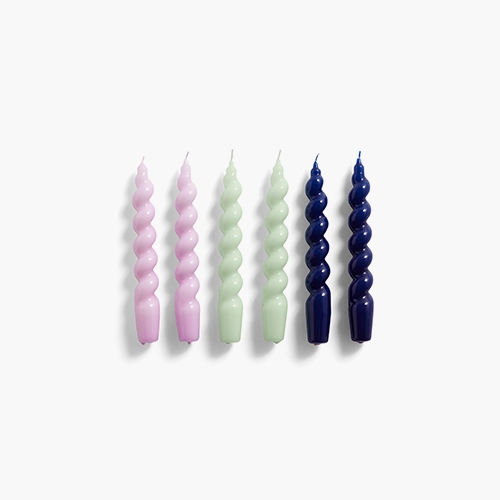 Candle Spiral Set Of 6