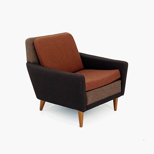 Easy Chair (Teak & Fabric)(CB223064)