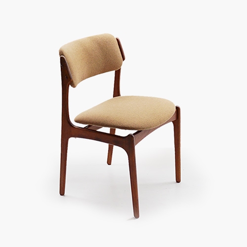 Dining Chair (Designer. Erik Buck)-Beige (CB223054)