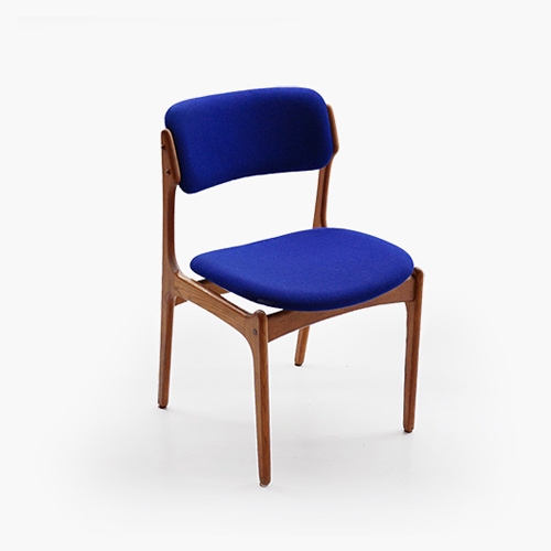 Dining Chair (Designer. Erik Buck)-Blue (CB223055)